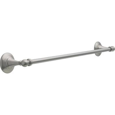 DELTA GRE24-BN Greenwich II Bath Hardware 24 Towel Bar Satin Nickel