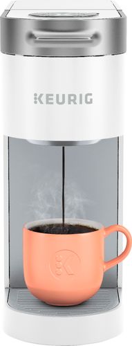 Keurig® K-Slim® Automatic Single Serve K-Cup® Pod Coffee Maker - White; Narrow Coffee Maker Multiple-Cup Reservoir Multistream Technology