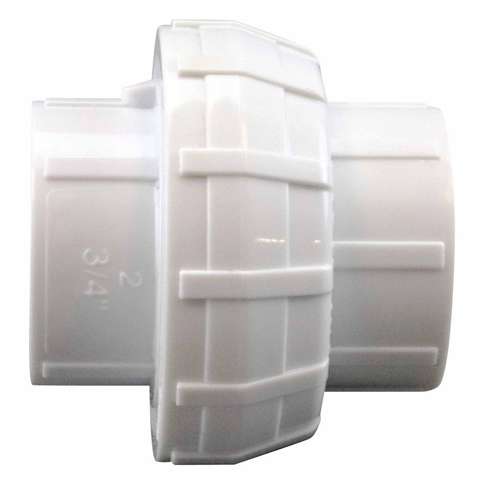 3/4 in. X 3/4 in. PVC Slip Joint X Slip Joint Union