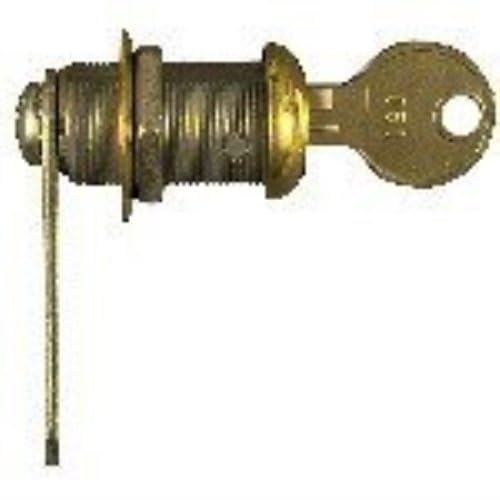 Stanley N239-186 3/4" Utility Lock, Small, Brass