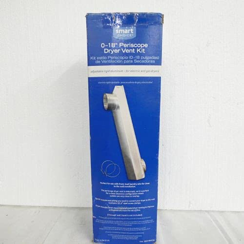 Smart Choice 0-18 in. Dryer Periscope Vent Kit 5304484130