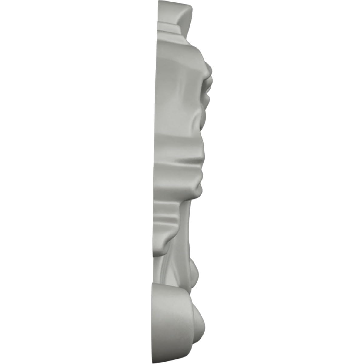 Ekena Millwork ONL08X04X01NE Needham Urethane Onlays, 8 7/8"W x 4 1/2"H x 1"P, Primed
