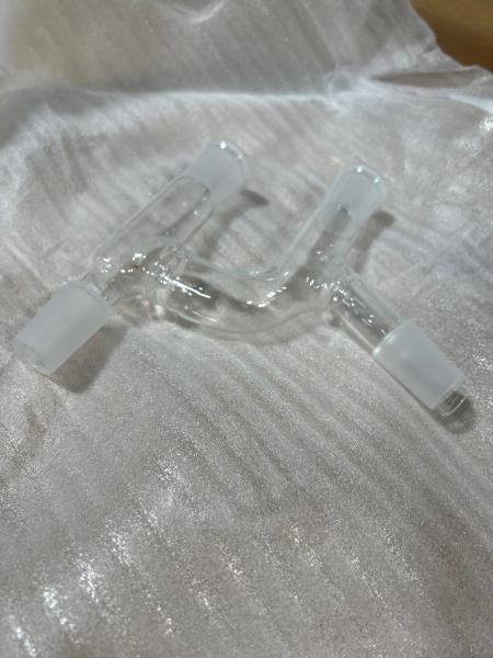 Glass Adapter - Lab Glassware, 3-Way Distillation