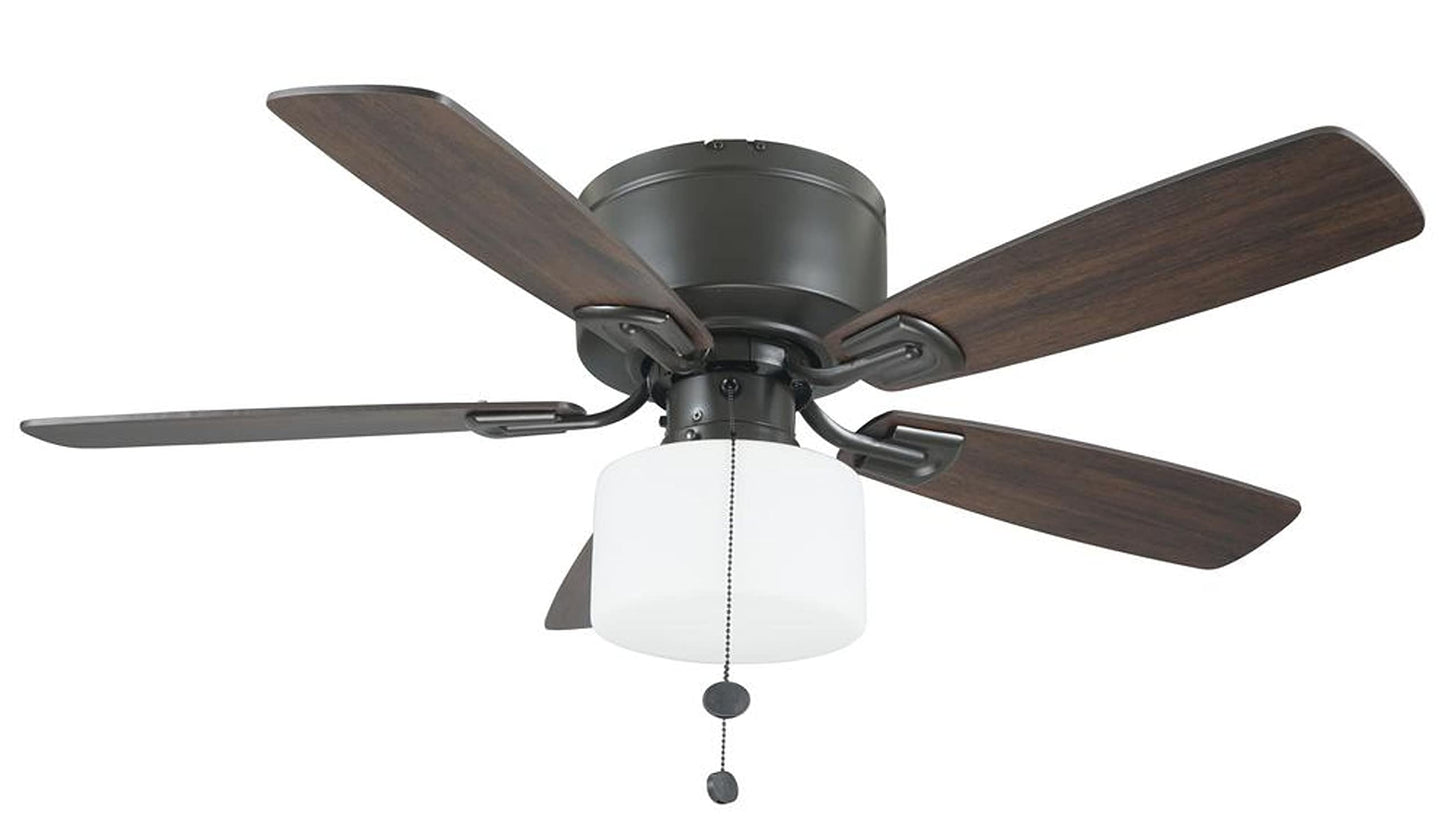 PARTS - BROKEN GLOBE - Bellina 42 in. Oil-Rubbed Bronze Ceiling Fan with Light Kit RH5H1-ORB