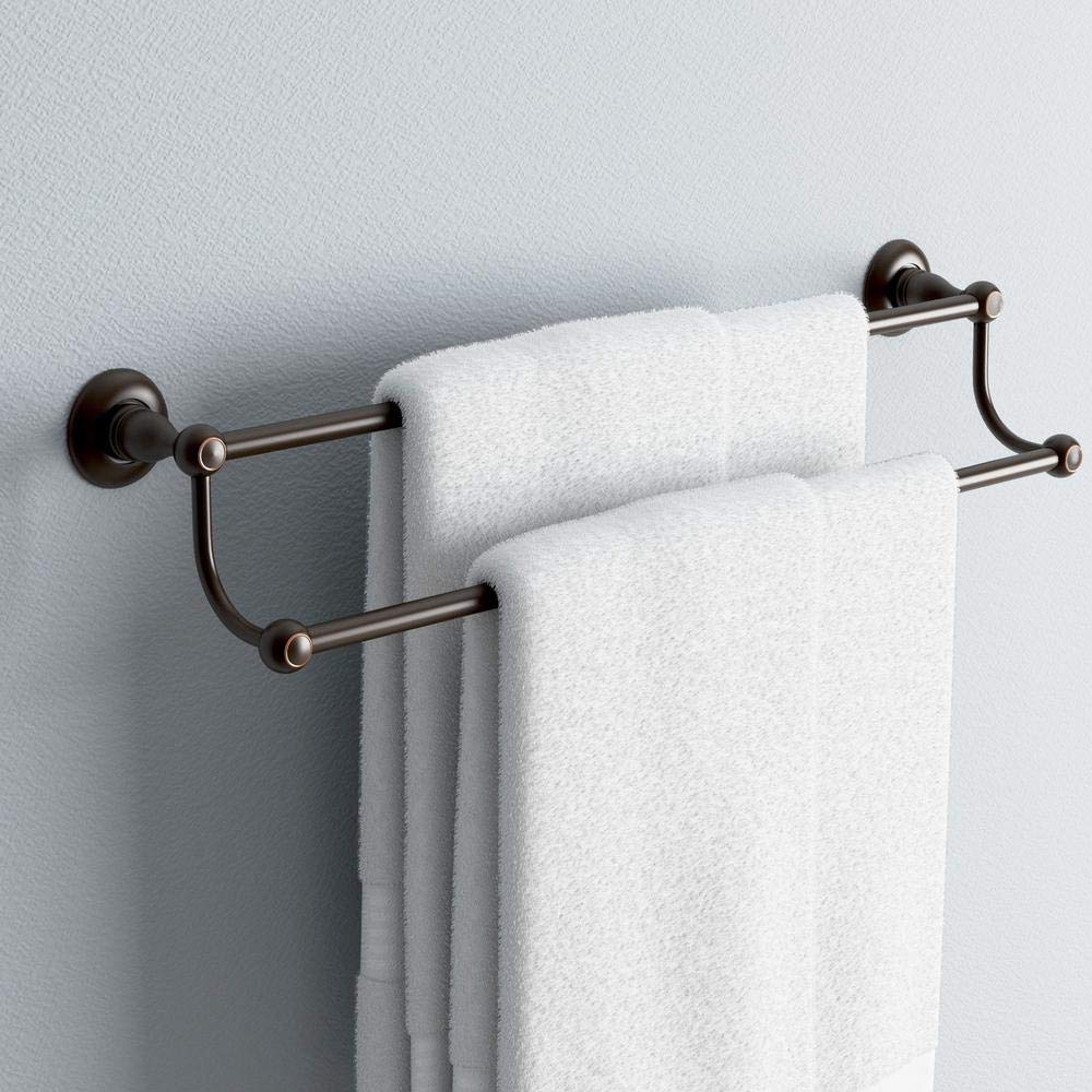 POST MOUNT ONLY for Delta Porter 24 in. Wall Mount Double Towel Bar