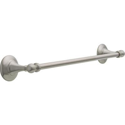 Greenwich II 18 in. Wall Mount Towel Bar Bath Hardware Accessory in Brushed Nickel
