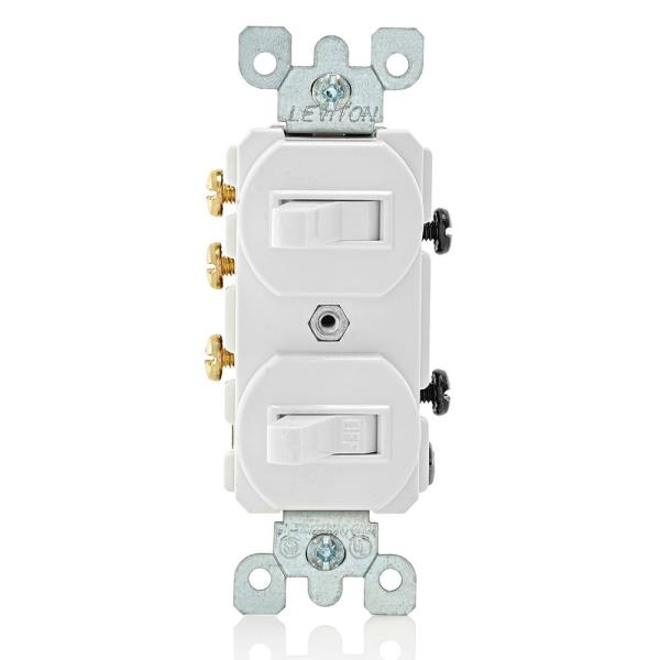 Combination Device Switch Two 3w Sw Pkd
