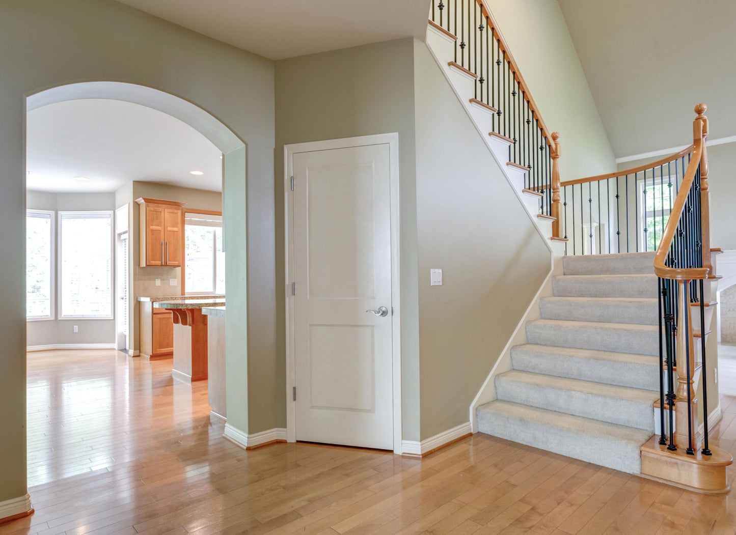 36 in. x 80 in. Left-Handed Solid Core Prehung Interior Door White Primed Double Panel with Black Hinges