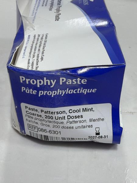 Patterson Dental Prophy Paste Cool Mint Coarse