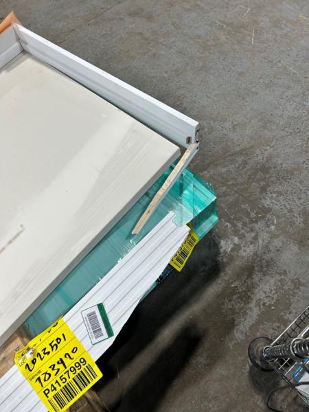 28" x 80" Left-Handed Solid Core White Primed Composite Single Prehung Interior Door Flush Panel