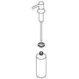 KOHLER 1222881-VS Soap Dispenser Kit, Vibrant Stainless