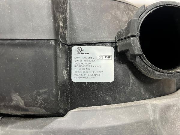 (USED) RIDGID Shop Vacuum Replacement Foot & Caster, OEM HD16000