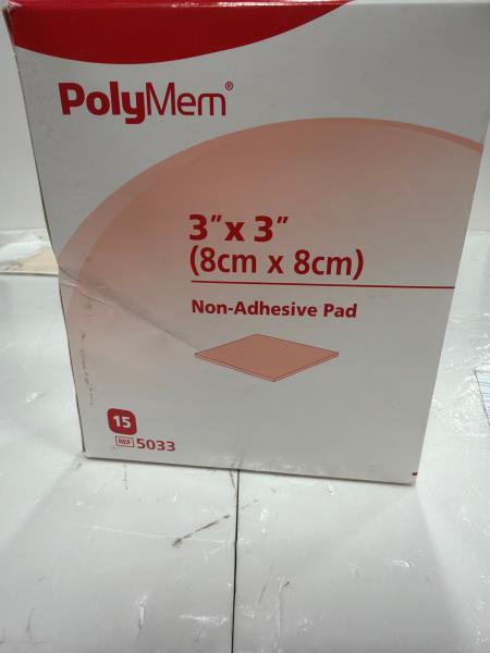 PolyMem 3x3 Non-Adhesive Pad REF 5033