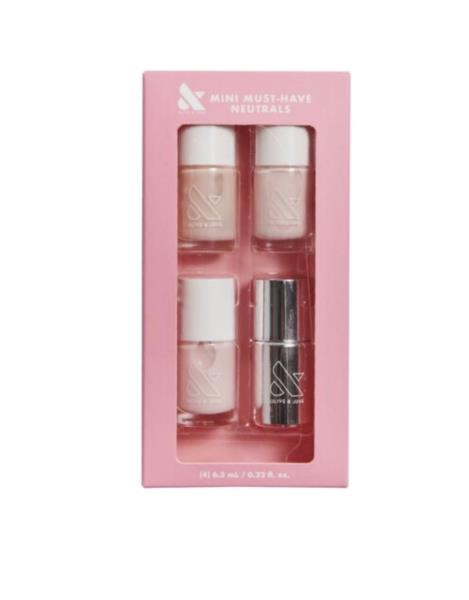 Olive & June Mini Must-Have Neutrals Nail Polish Set