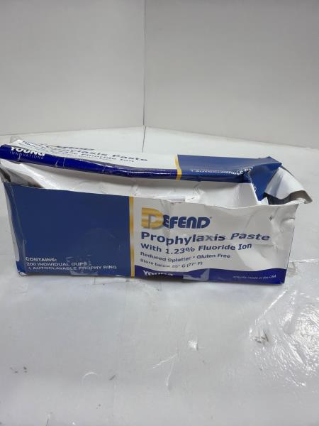 Defend Prophylaxis Paste 1.23 Percent Fluoride Ion
