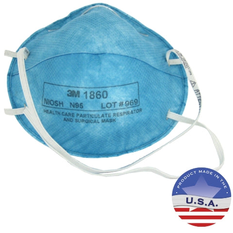 3M Health Care Particulate Respirator and Surgical Mask - Standard (120/Case)