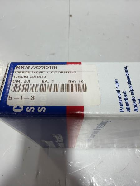 BSN Medical Cutimed Sorbion Sachet S 4x4in 10ct
