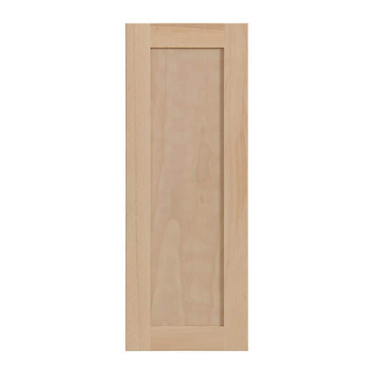 12 in. W X 30 in. H Wall Cabinet Decorative End Panel in Unfinished for CLICKREADY Technology