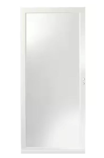 Andersen 3000 Series 36 in. White Fullview Easy Install Storm Door