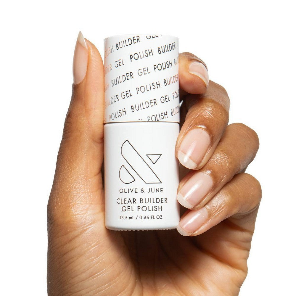 Olive & June Builder Gel Starter Kit - 0.46 Fl Oz: Nail Care, Glossy Finish, Suitable for Nails & Toenails