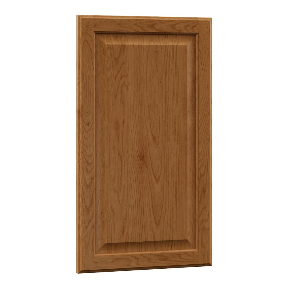 Hampton 17.5 in. W X 29.375 in. H X 0.75 in. D Wall Decorative End Panel in Medium Oak