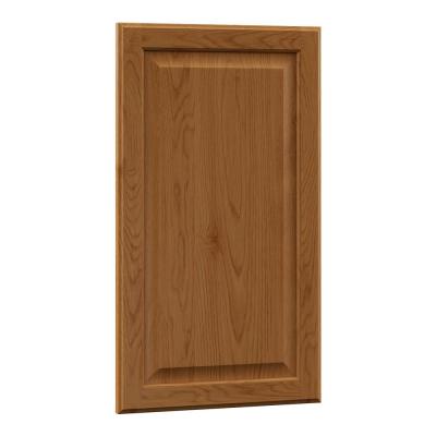 Hampton 17.5 in. W X 29.375 in. H X 0.75 in. D Wall Decorative End Panel in Medium Oak
