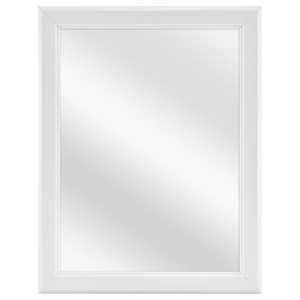 15.1 in. W X 19.2 in. H Rectangular Wood Composite Medicine Cabinet with Mirror