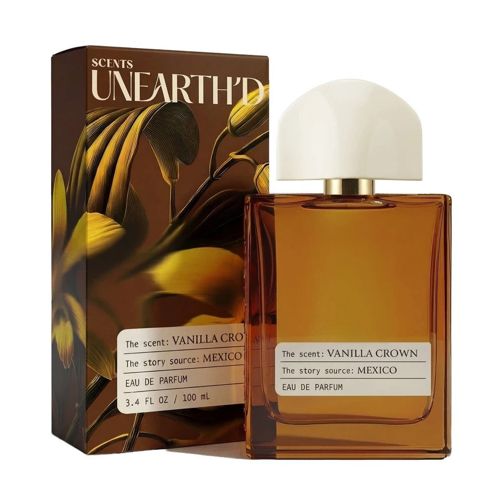 Scents UnEarth’d Eau De Parfum - Vanilla Crown - 3.4 Fl Oz: Package Quantity 1, Product Form Spray