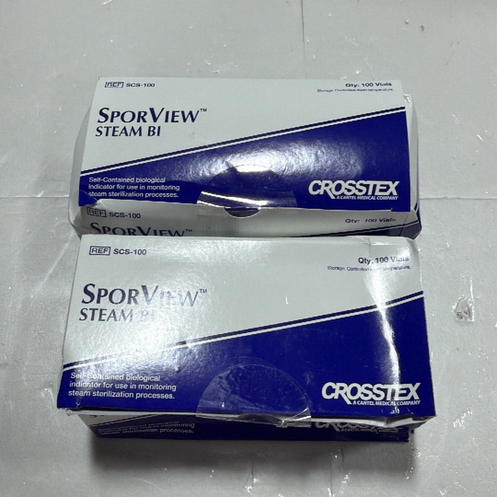 Crosstex SporView Steam BI Biological Indicators Lot 9103