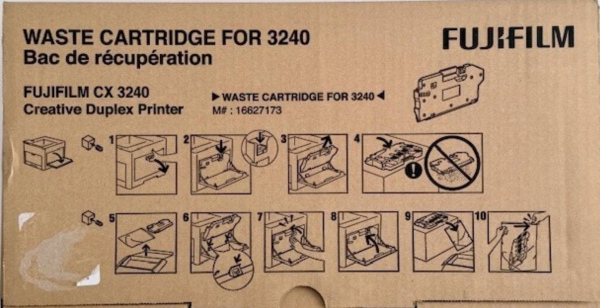 FUJIFILM Waste Cartridge for 3240 Creative Duplex Printer M# 16627173 New in Box