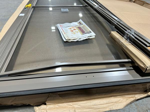36" x 84" Anderson Screen Door - Model MN-AL 5 - Full View with Pet-Resistant Screen