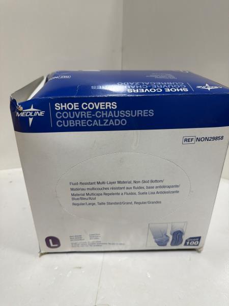 Medline Shoe Covers NON29858 Large 100 Count