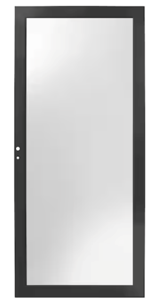 3000 Series 36 in. Black Fullview Easy Install Storm Door