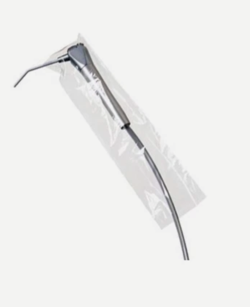 Pinnacle 3760 Air/Water Syringe Barrier Sleeves Clear Plastic 2.5" X 10" 500/Bx