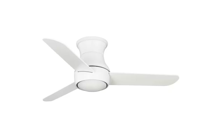 REPLACEMENT LIGHT KIT for Hampton Bay Naderbury 36" Matte White Ceiling Fan with White Color Changing Integrated LED and Remote 52438