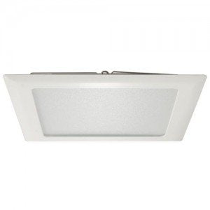 Halo 20P Albalite Lens Square Trim, 11-5/8", White
