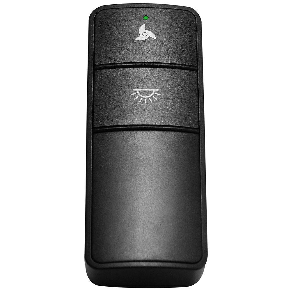 NO HARDWARE Universal Basic on/Off Ceiling Fan Remote Control (Damp Rated)