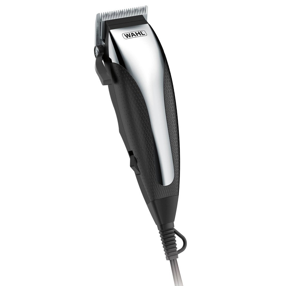 Wahl Chrome Pro  Corded Hair Clipper Kit for Men or Women  Black/Chrome - #9670-1201