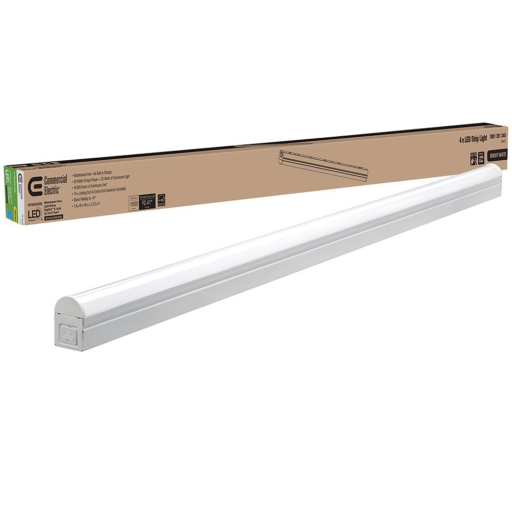 HARDWARE ONLY for Commercial Electric Plug-in Linkable Strip Light