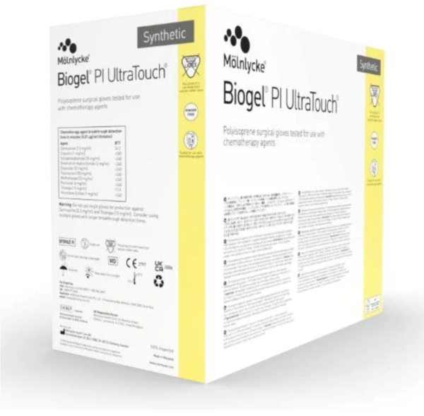 Mölnlycke Biogel® PI UltraTouch® Size 6 41160 Polyisoprene surgical gloves