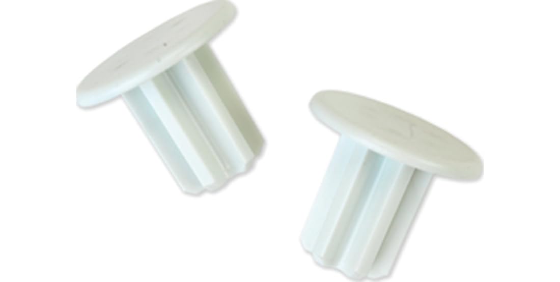 CLOSETMAID 7563800 Hang Bar Endcap (8 Pack)
