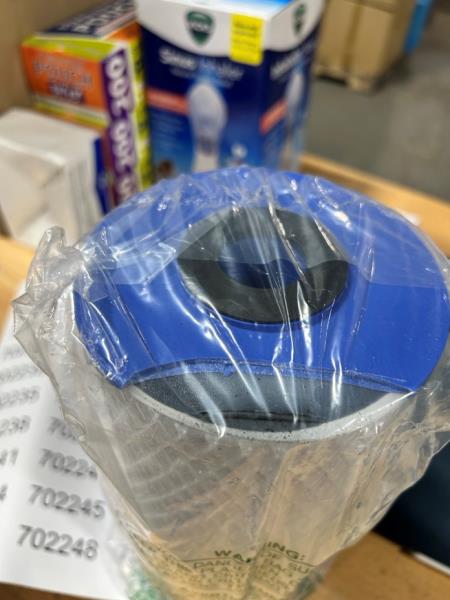 Pentair Pentek EP-BB Big Blue Carbon Water Filter, 10-Inch, Crack on top - see image