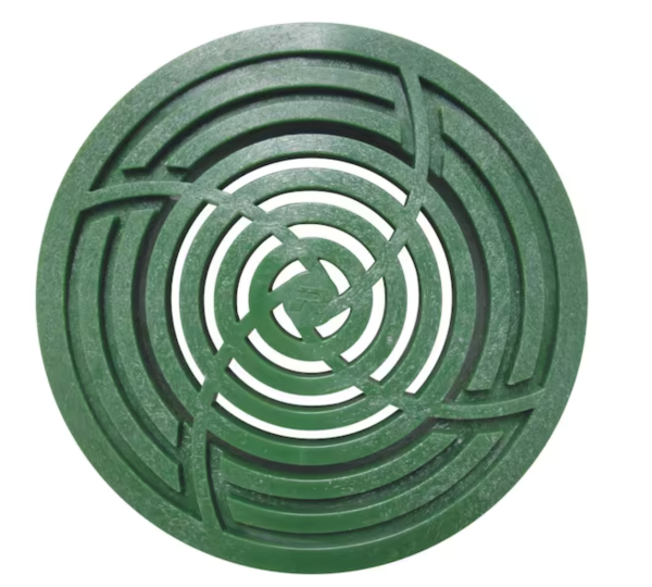 RELN 4 in. Round Green Grate