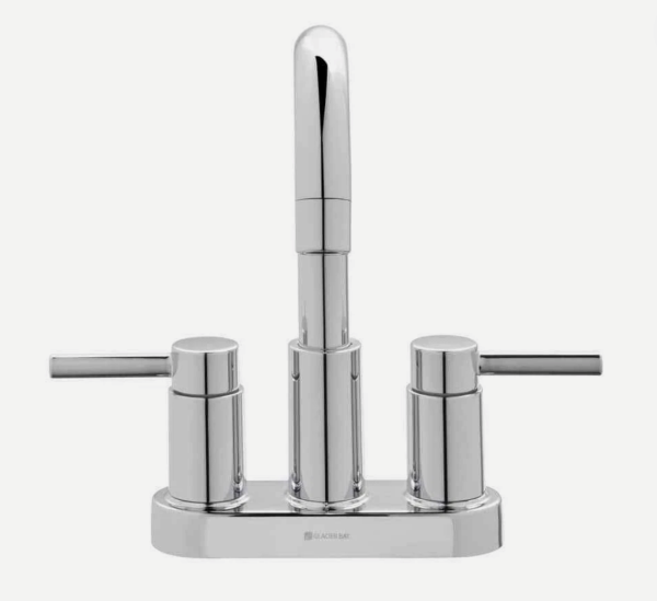 Glacier Bay Dorind 4in Centerset High-Arc Bathroom Faucet in Chrome