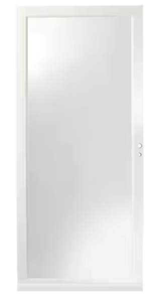 Andersen 3000 Series 36 in. White Fullview Easy Install Storm Door