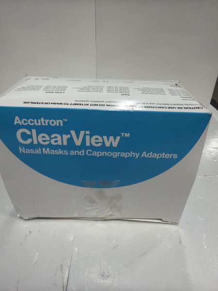 Accutron ClearView Nasal Masks and Adapters Bundle