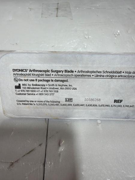 Smith and Nephew Dyonics Arthroscopic Blade