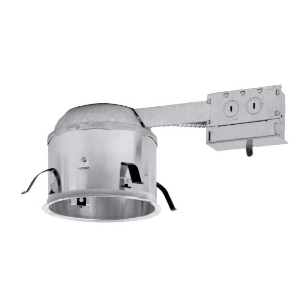 HALO H27RICAT Recessed Lighting Remodel IC Air-Tite Shallow Housing, 6", Aluminum