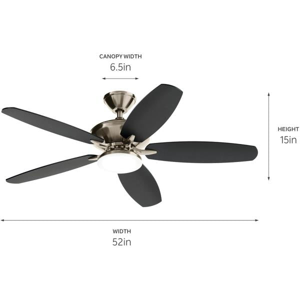 Kichler 52 Inch Renew Designer Fan LED