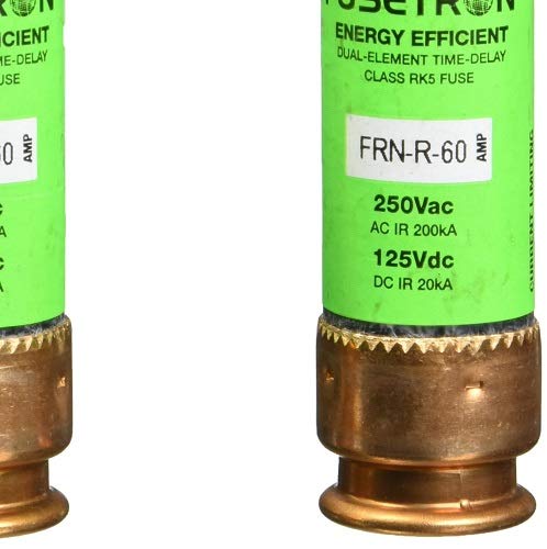 Bussmann 60A FRN-R Heavy-Duty Time Delay Fuse (2-Pack) - 1 Each
